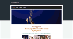 Desktop Screenshot of amypivar.com